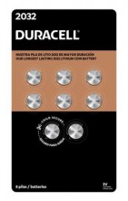 Duracell Button Cell Batteries 8 Units