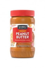 Member's Selection Creamy Peanut Butter 1.13 kg / 2.5 lb