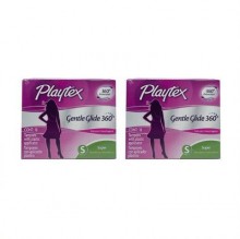 Playtex Gentle Glide Tampons 2 packs with 18 units each