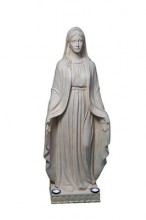 Lady of Grace Statue With Solar Lights
