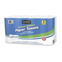 Member's Selection 8 Roll Strong, and Absorbent Paper Towels