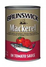 Brunswick Mackerel in Tomato