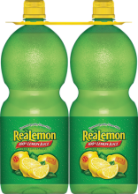 Real Lemon Lemon Juice 2 pk- 48 oz/ 1.42 lt