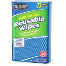 Member's Selection Multi-Purpose Reusable Wipes 72 Wipes