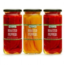NESTOS Red Roasted Peppers 3 pk/16 oz