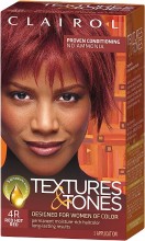 Clairol-Textures & Tones (RED HOT RED)
