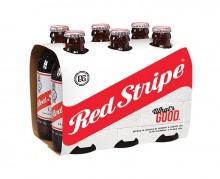 Red Stripe Bottle 341ml 6x pack