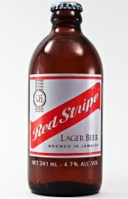 Red Stripe Bottle 341ml