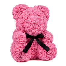 Rose Teddy Bears Light Pink 25 cm