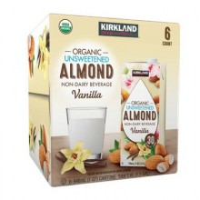 KS Organic Unsweetened Almond Beverage 6/32 oz