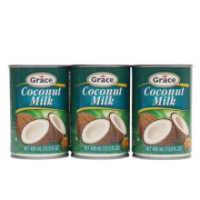 Grace Coconut Milk Cans 6 units/ 400 ml