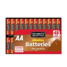 Member's Selection AA Batteries 48 Units