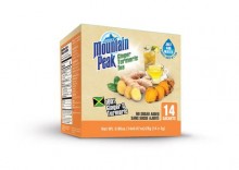 Mountain Peak Ginger Turmeric Tea Packet 14 Units