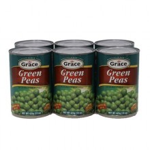 Grace Green Peas 6 units/425 g