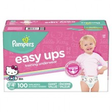 Pampers Easy Ups Girl 3T4T/100 pk