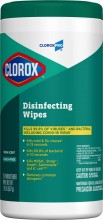 CloroxPro Disinfecting Wipes, Fresh Scent, 75 Count-Bleach Free