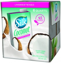 Silk Unsweetened Coconut Milk 6 pk/32 oz