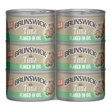 Brunswick Tuna in Oil 6 pack/ 142 g
