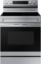 Samsung 5 Burner Electric Stove with Airfryer and True Convection Oven – NE63F6711SR
