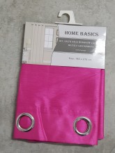 HOME BASIC-FUSCHIA PINK WINDOW CUTAIN (SOLID)