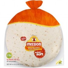 Mission Flour Tortilla 36 ct / 49 g / 1.75 oz
