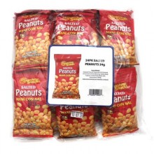 Sunshine Salted Peanuts 24 units/34 g