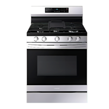 Samsung 5 burner Gas Stove with Airfryer and WiFi – NX60B6515SS-AP