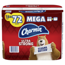 Charmin Ultra Strong Tissue Paper 18 ct/264 Sheets