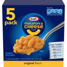 Kraft Macaroni and Cheese 5 Units/7.2 oz