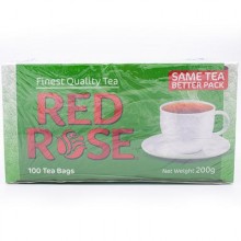 Red Rose Quality Tea 2 packs with 100 units each