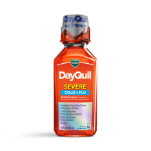 DayQuil™ SEVERE Maximum Strength Cough, Cold & Flu Daytime Relief Liquid