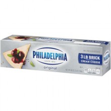 Philadelphia Cream Cheese 1.36 kg / 3 lb