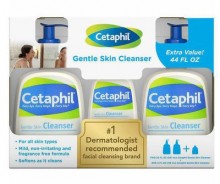 Cetaphil Gentle Skin Cleanser 2 Units/591 ml/20 oz + 1 Unit/118ml/4 oz
