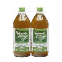 Vermont Village Organic Apple Cider Vinegar 2 Pack