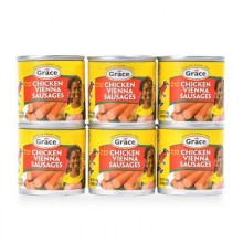 Grace Vienna Sausage Chkn 6 units/ 4 oz