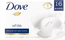 Dove White Soap Bar 16 ct/3.75 oz