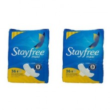 Stayfree Hygienic Towel with Wings 2 packs/36 units