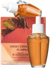 Bath & Body Works Sweet Cinnamon Pumpkin Wallflowers Home Fragrance Refills, 2-Pack (1.6 fl oz total)