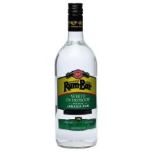 Rum Bar Premium White Over Proof Rum 1lt