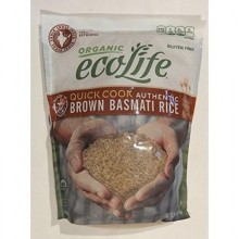 EcoLife Organic Brown Rice 4 lb/ 1.81 kg
