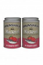 Brunswick Mackerel in Tomato 4 pack/ 425 g
