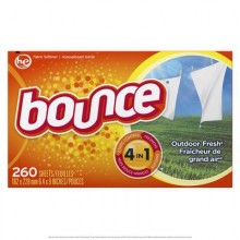 Bounce Outdoor Fresh Dryer sheets 260 sheets