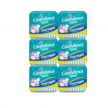 Confidence Maxi Overnight Wings 72 units