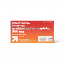 Acetaminophen Extra Strength Pain Reliever & Fever Reducer Caplets