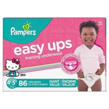 Pampers Easy Ups Girl Size 4T-5T/86ct