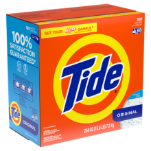 Tide Powder Laundry Detergent 254 oz/180 Loads