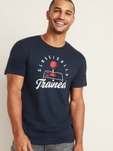 CLASSICLY TRAINED-Old Navy Soft-Washed Crew-Neck Tee