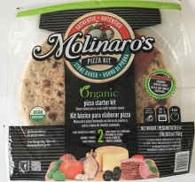 Molinaro's Organic Pizza Kit 2 Units / 13.4 oz