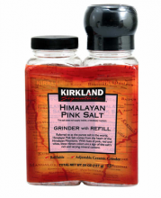 Kirkland Signature Himalayan Pink Salt Grinder 2 pk/13 oz