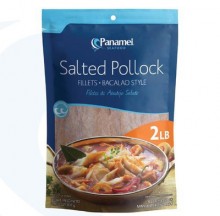 Panamei Chilled Skinless Boneless Salted Pollock Fillets 908 g / 2 lb